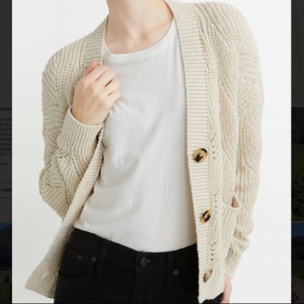 Madewell Hillview Cardigan Sweater